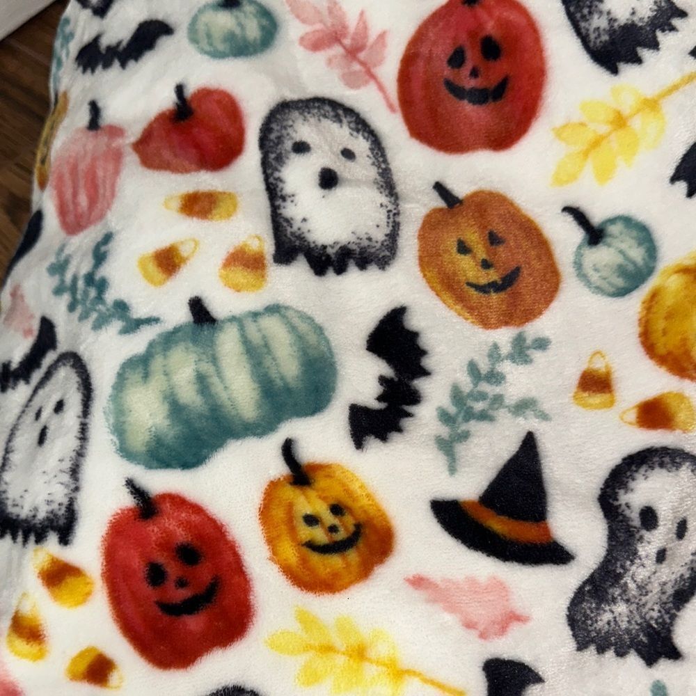 The Farmhouse Rachel Ashwell Halloween Pastel Oversized Throw